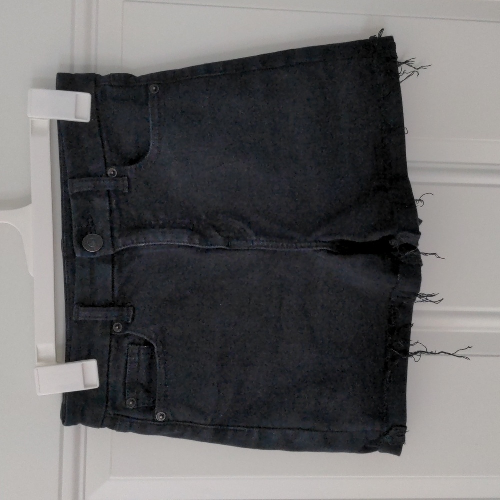 American Eagle Black High Rise Shorts